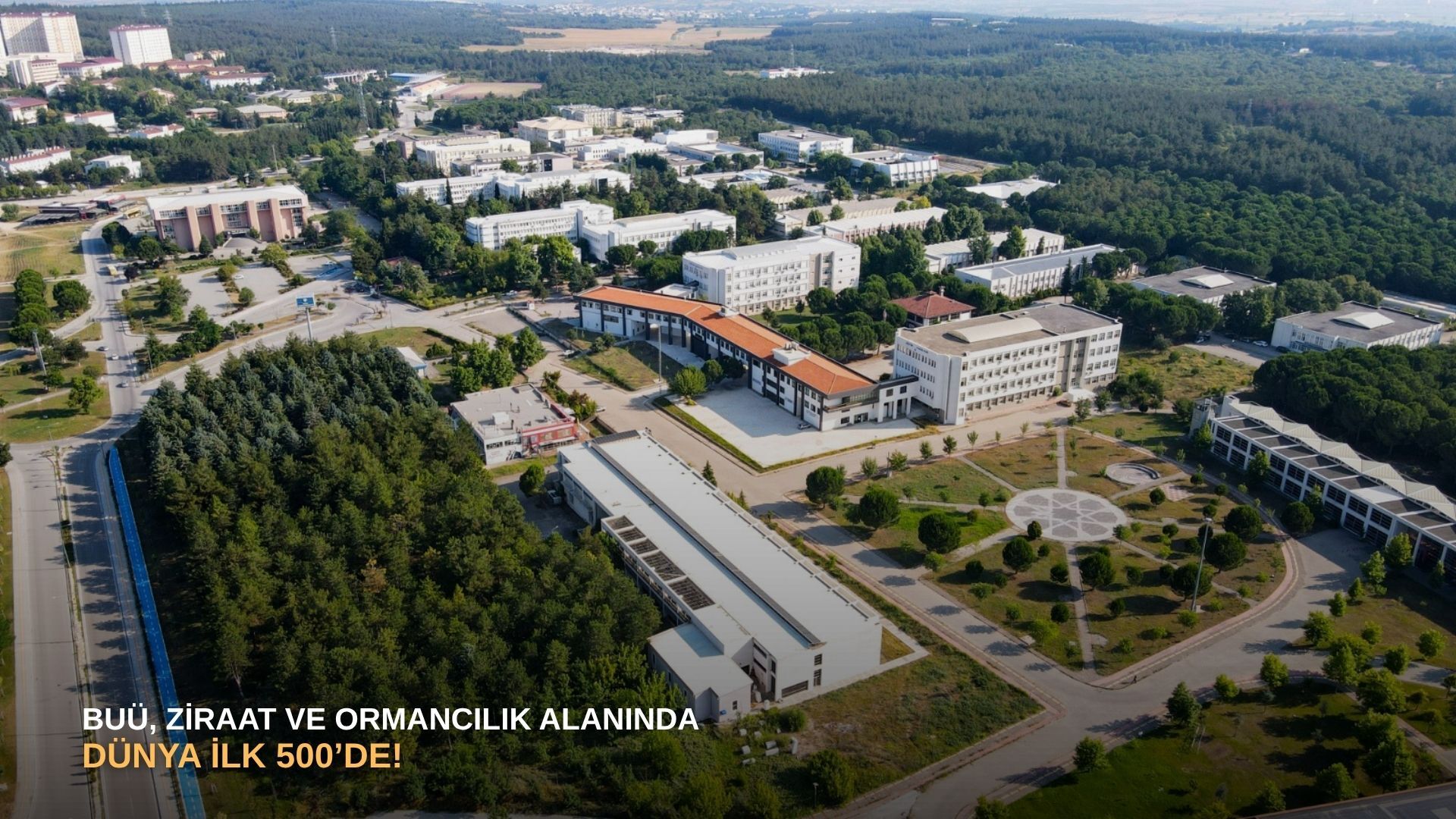 BUÜ, Ziraat ve Ormancılık alanında dünyada ilk 500’de!