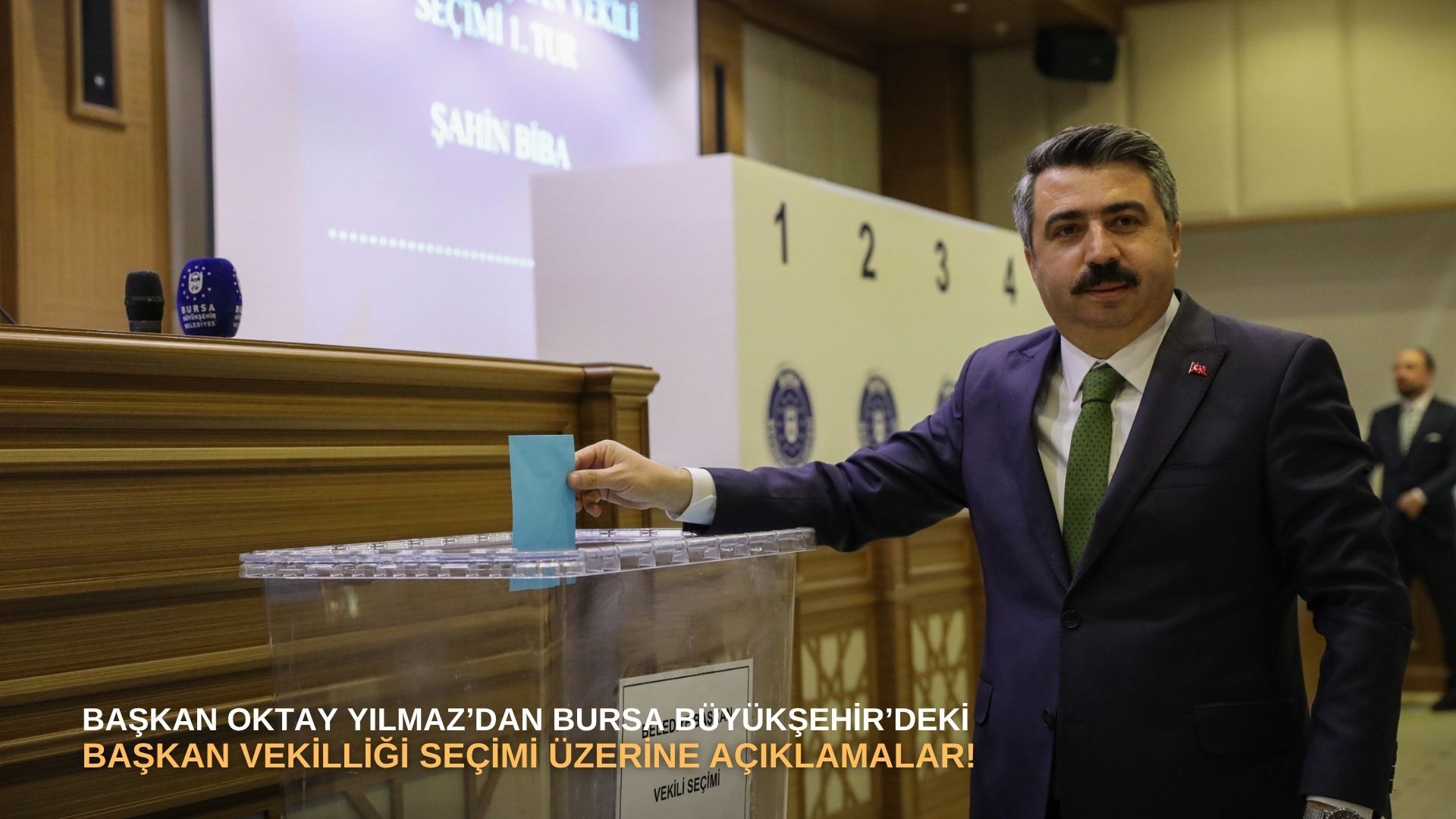 Başkan Oktay Yılmaz’dan Bursa Büyükşehir’deki başkan vekilliği seçimi üzerine açıklamalar!