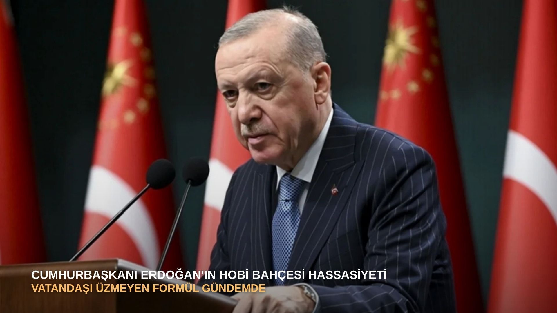 Cumhurbaşkanı Erdoğan’ın hobi bahçesi hassasiyeti: Vatandaşı üzmeyen formül gündemde