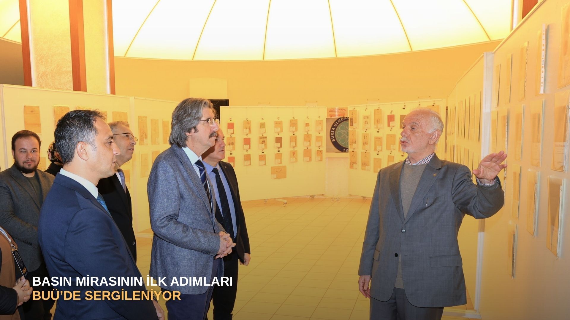 Basın mirasının ilk adımları BUÜ’de sergileniyor