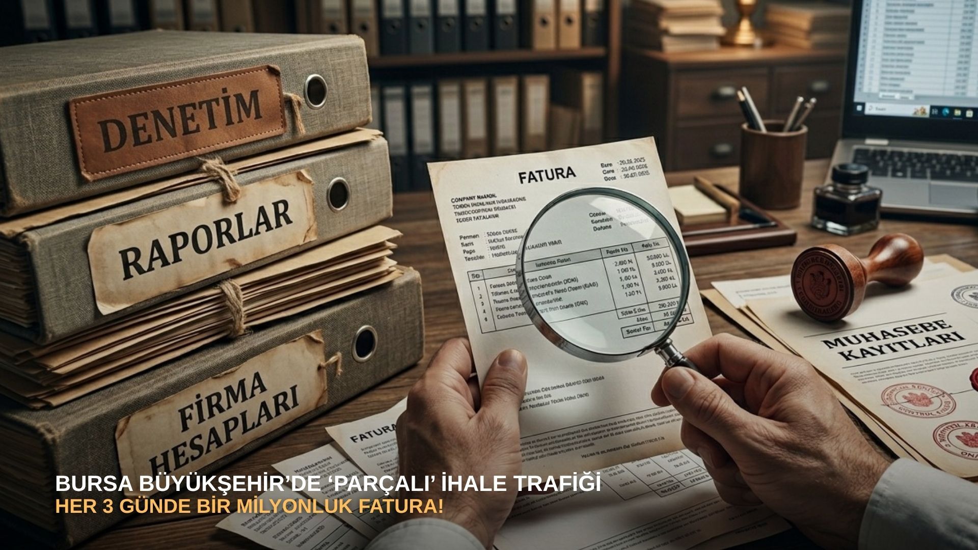 Bursa Büyükşehir’de ‘parçalı’ ihale trafiği: Her 3 günde bir milyonluk fatura!