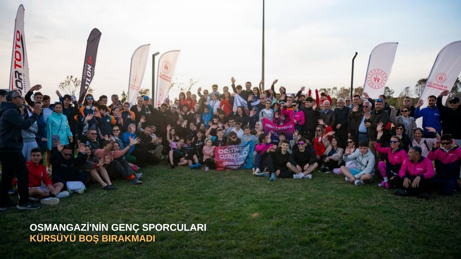 Osmangazi'nin genç sporcuları kürsüyü boş bırakmadı