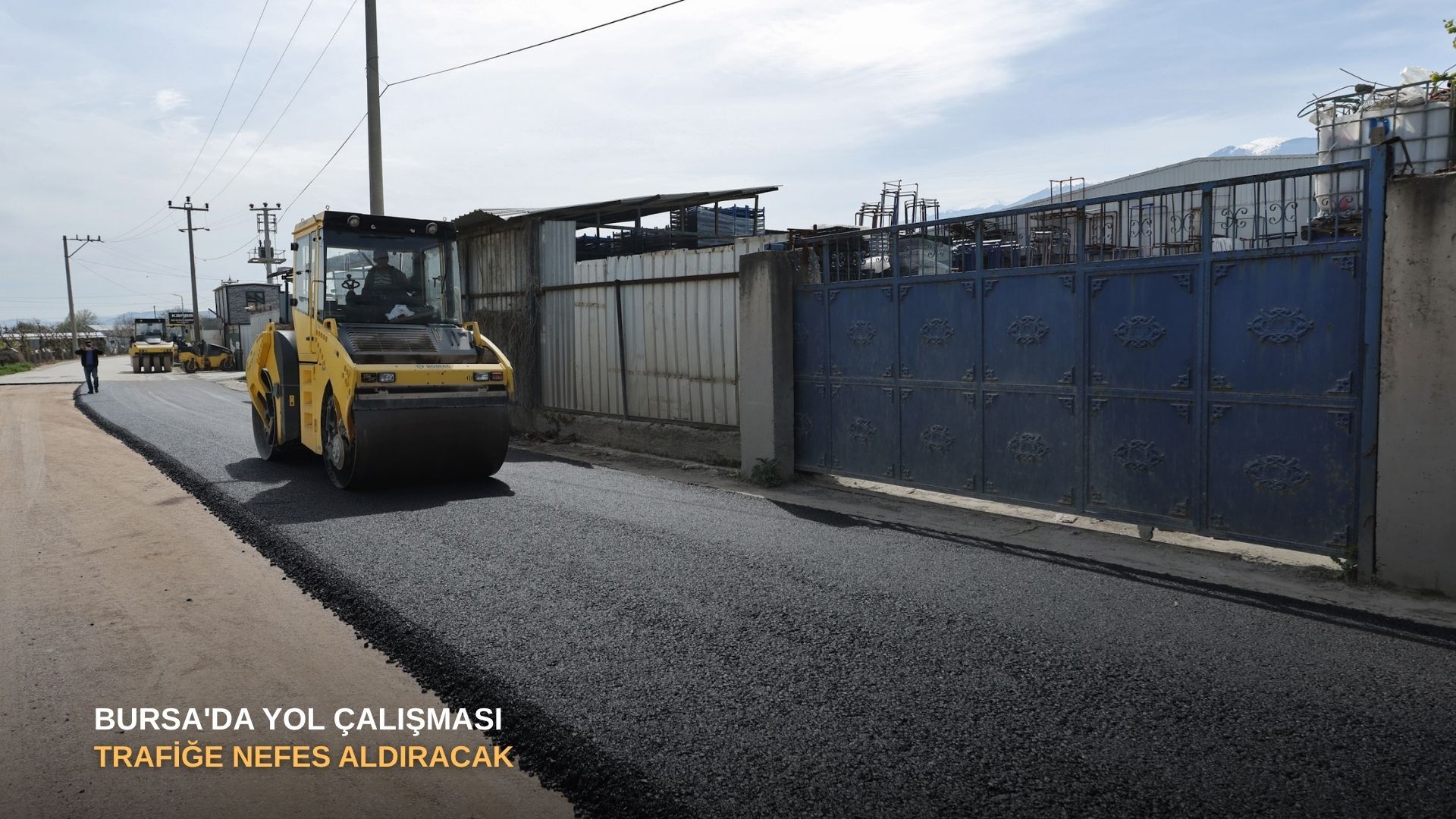 Bursa'da yol çalışması trafiğe nefes aldıracak
