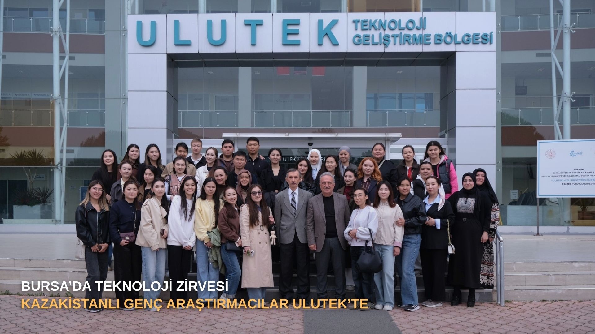 Bursa’da teknoloji zirvesi: Kazakistanlı genç araştırmacılar ULUTEK’te