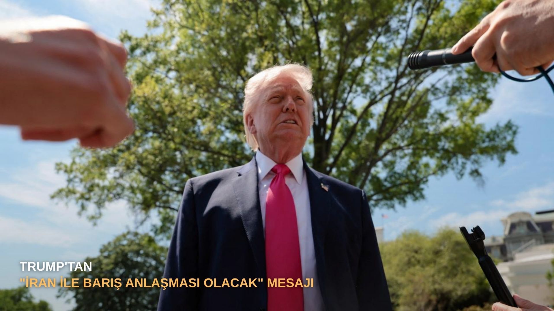 Trump'tan "İran ile barış anlaşması olacak" mesajı