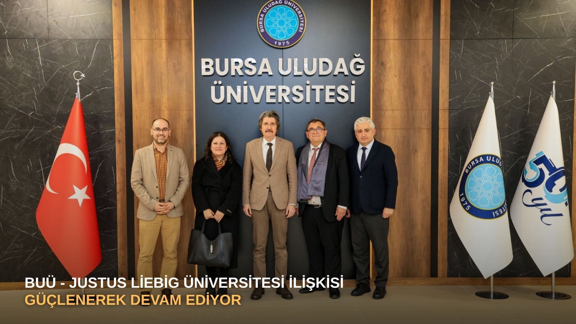 BUÜ - Justus Liebig Üniversitesi ilişkisi güçlenerek devam ediyor
