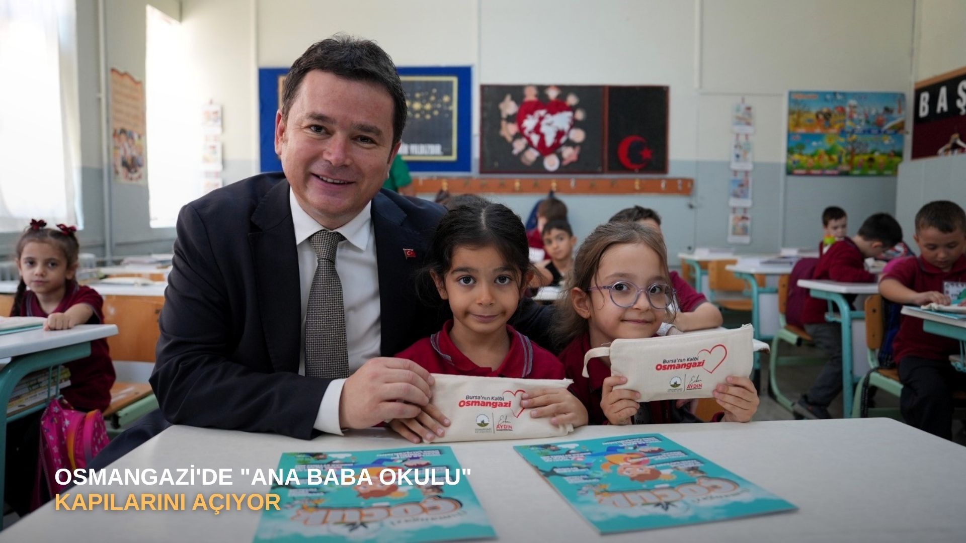 Osmangazi'de "Ana Baba Okulu" kapılarını açıyor