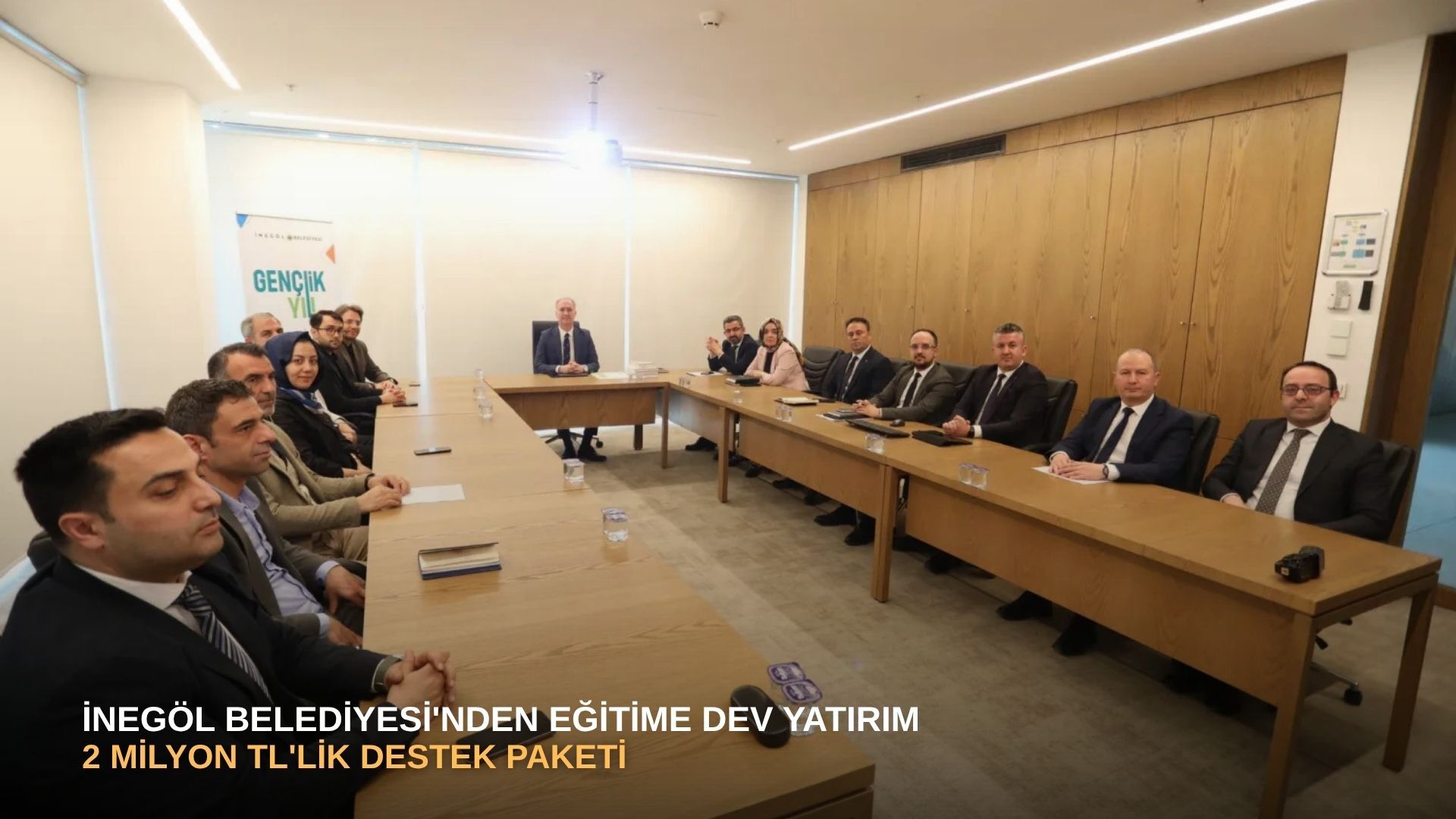 İnegöl Belediyesi'nden eğitime dev yatırım: 2 milyon TL'lik destek paketi