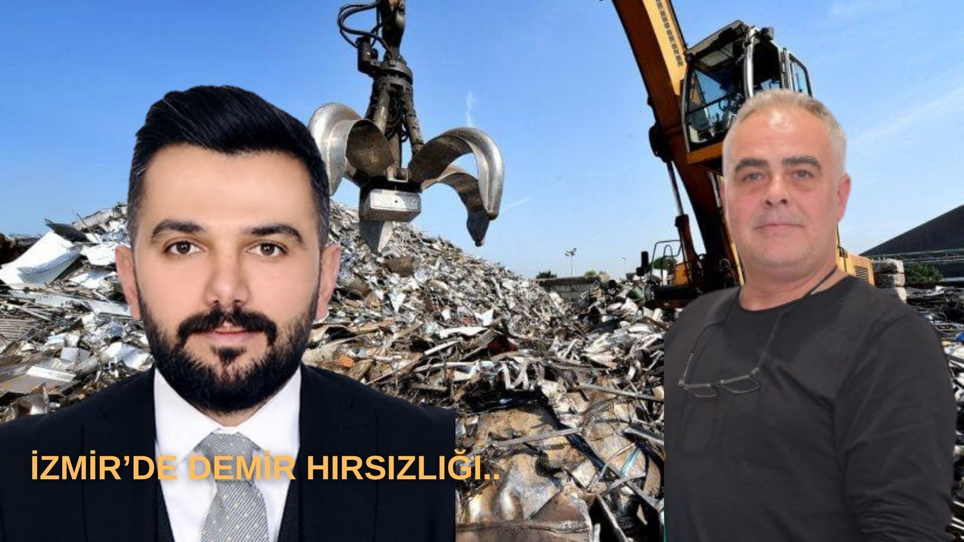 İzmir’de demir hırsızlığı..