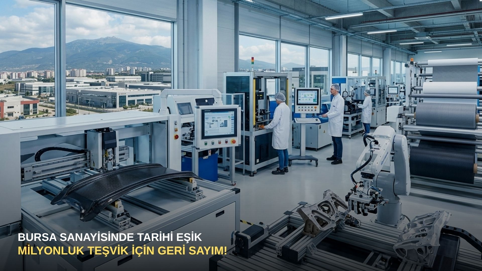 Bursa sanayisinde tarihi eşik: Milyonluk teşvik için geri sayım!