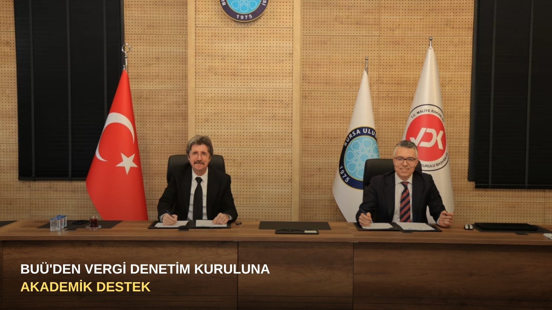 BUÜ'den Vergi Denetim Kuruluna akademik destek