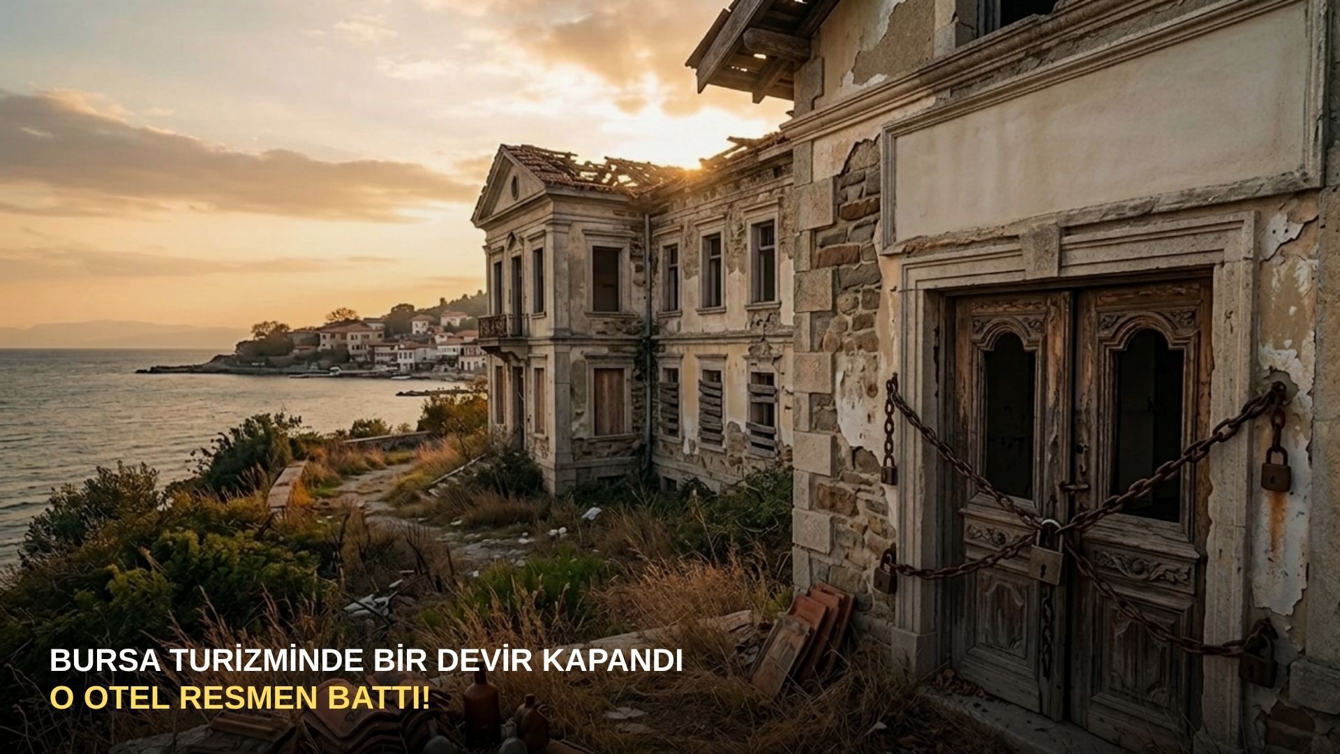 Bursa turizminde bir devir kapandı: O otel resmen battı!