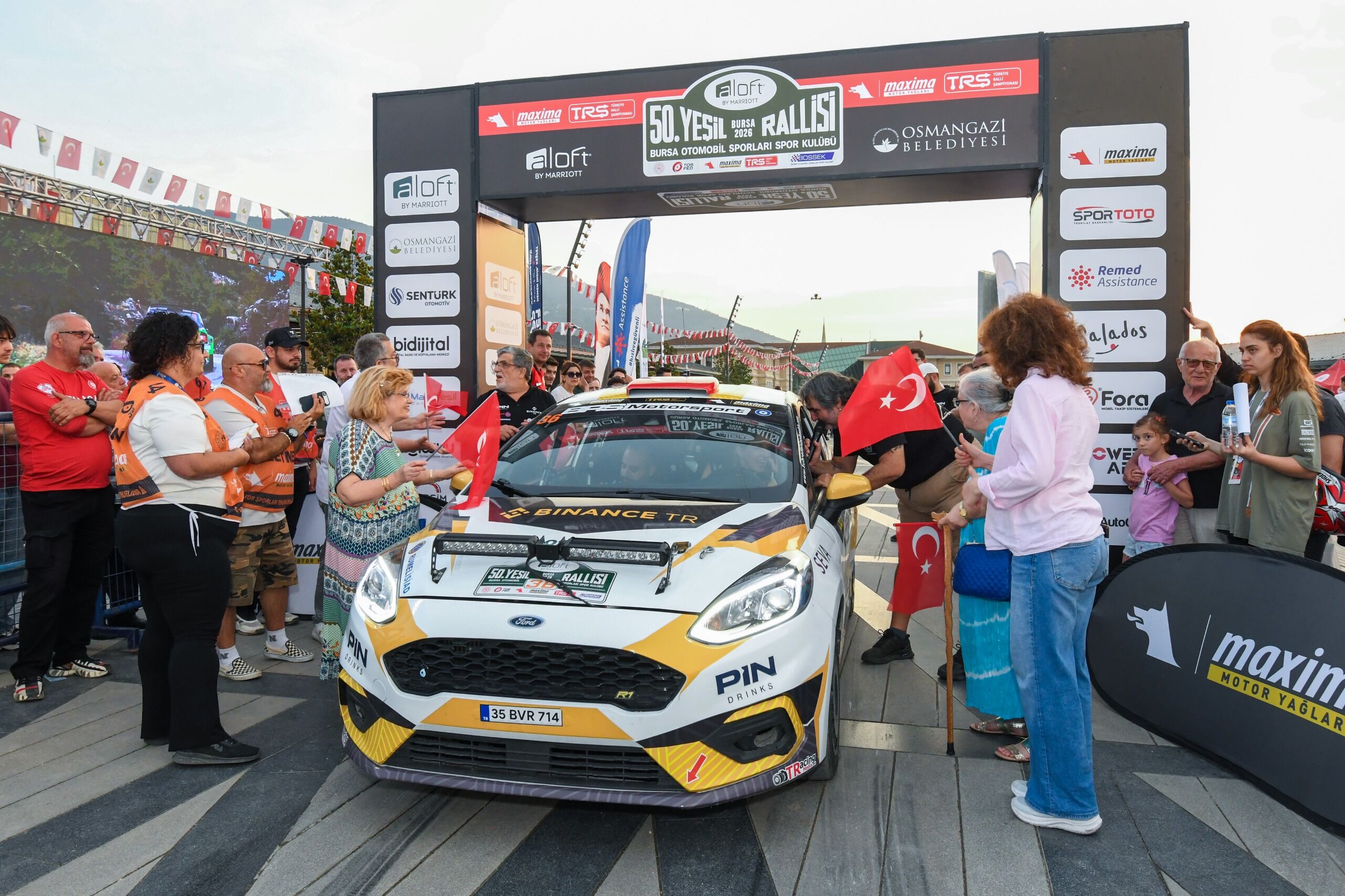 50. Yeşil Bursa Rallisi Osmangazi’den Start Aldı (13)