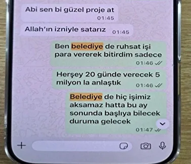 C80A355B Uc Milyon Verdik Ruhsat Cikar Abi