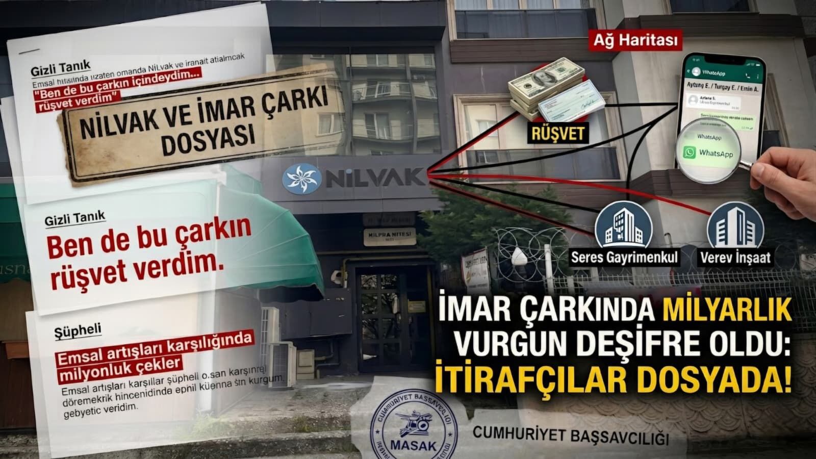 İmar çarkında milyarlık vurgun deşifre oldu: İtirafçı müteahhitler ve paravan hesaplar dosyada!