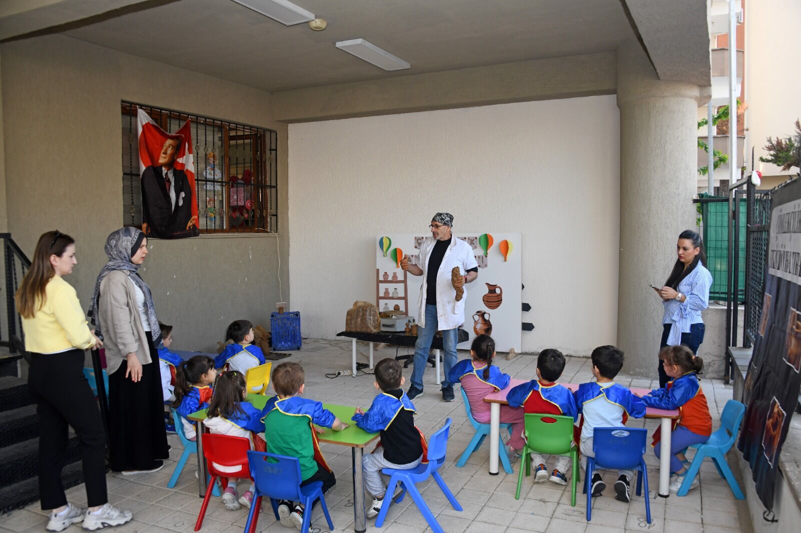 Kreşlerde Çömlek Atölyesi (11)