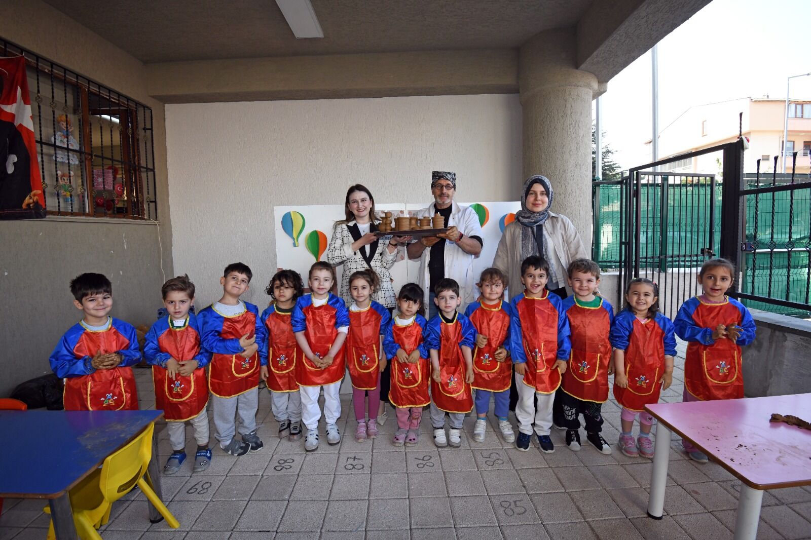 Kreşlerde Çömlek Atölyesi (12)