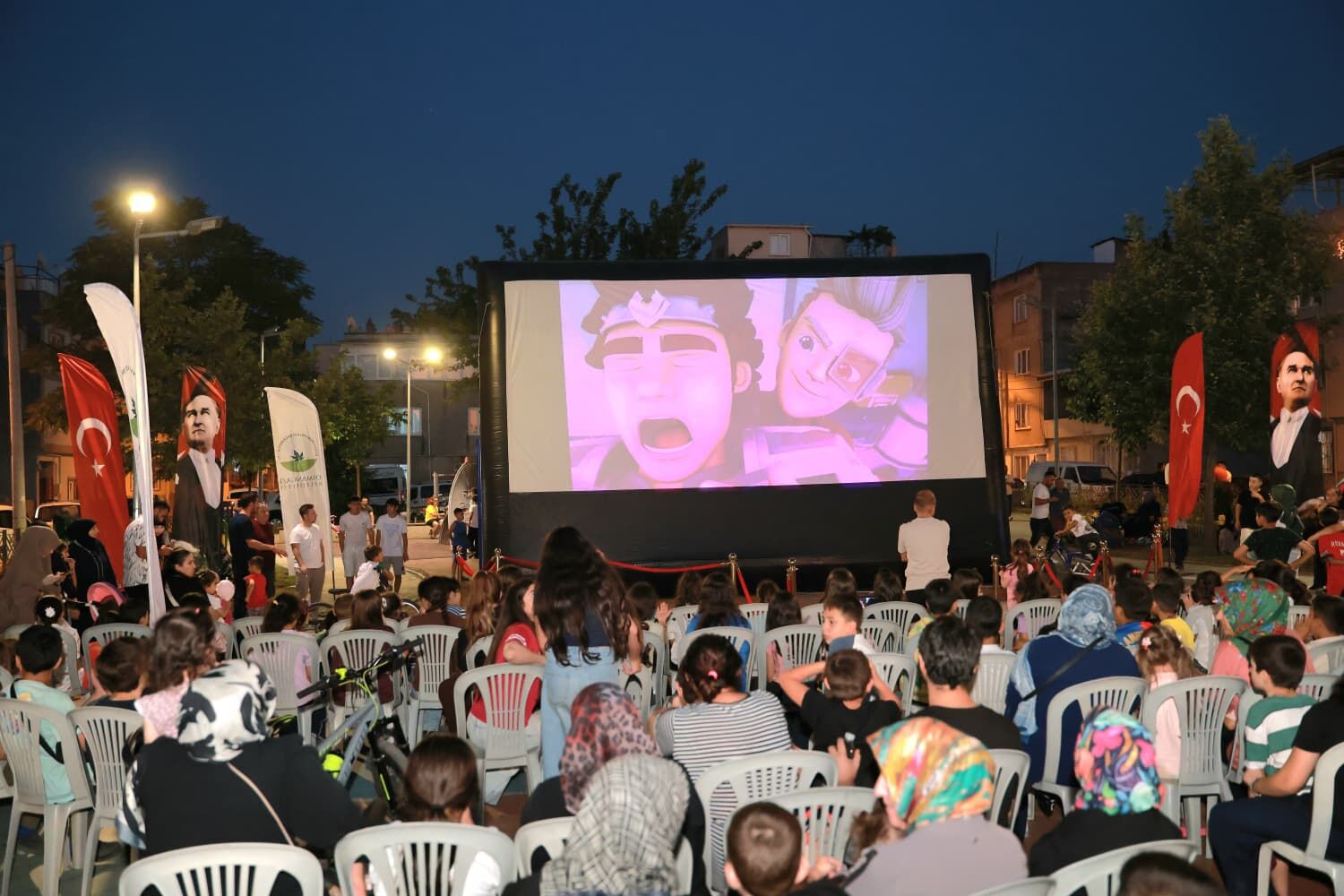Yazlık Sinema Etkinliği Başaran Mahallesi (2)