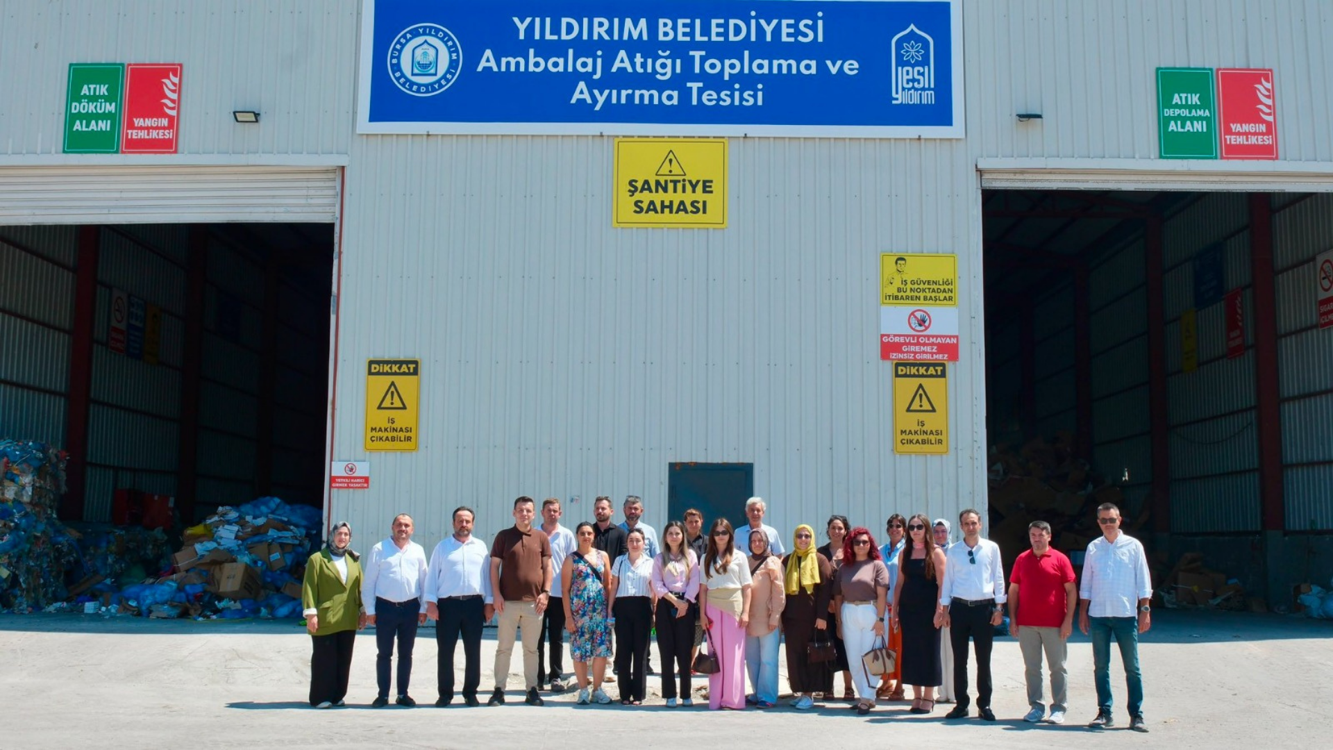 Bursa’nın 17 ilçesi sıfır atık için Yıldırım’da bir araya geldi!
