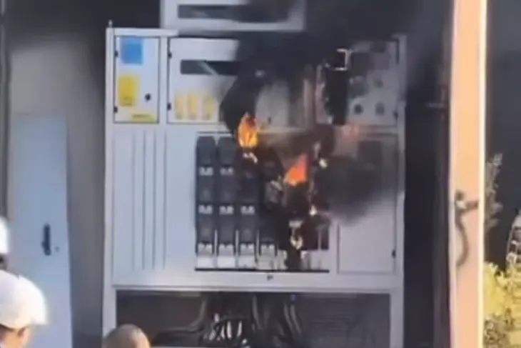 Bursa Yıldırım’da korkutan trafo yangını!