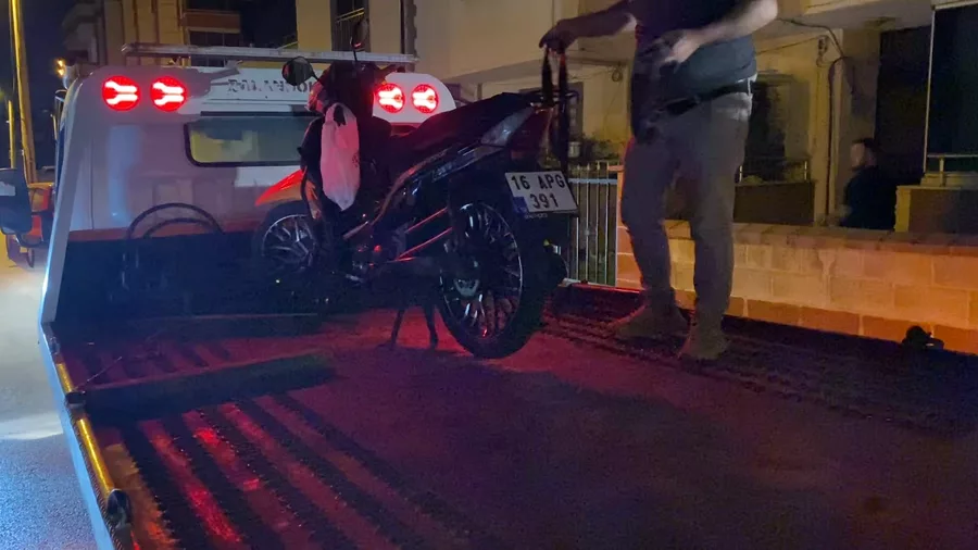 Bursada Polisten Kacan Alkollu Motosikl 1455328 432968 6A7Cd1C0E460B