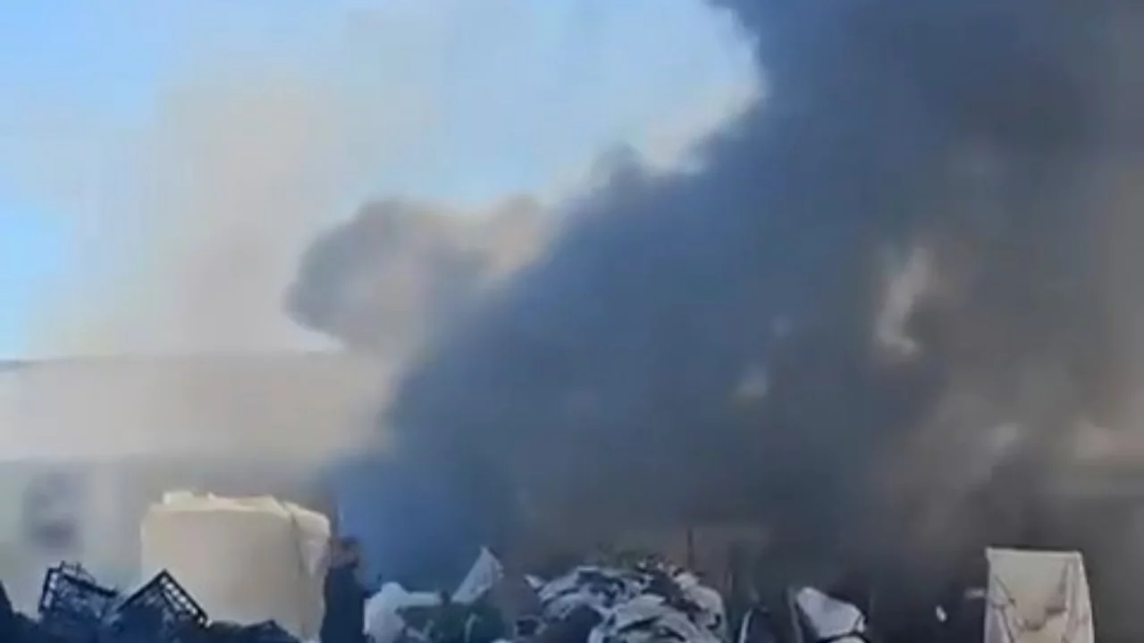 Bursa’da geri dönüşüm tesisinde korkutan yangın