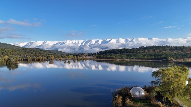 Uludağ’ın karlı zirveleri Gököz’ü süsledi! İşte o görüntüler
