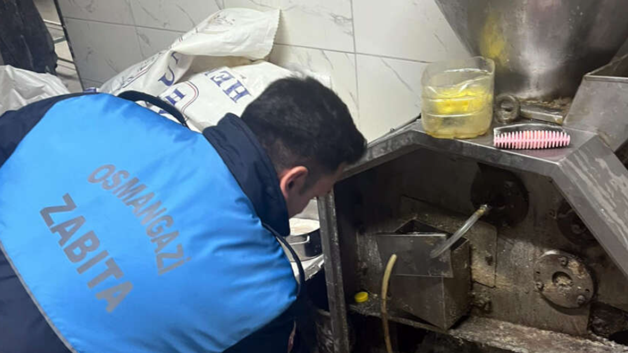 Zabıtadan  merdiven altı  imalathaneye  baskın