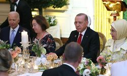 CUMHURBAŞKANI RECEP TAYYİP ERDOĞAN VE EŞİ EMİNE ERDOĞAN NATO DEVLET VE HÜKUMET BAŞKANLARI ZİRVESİ AKŞAM YEMEĞİNE KATILDI