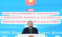 ERDOĞAN; RİZE VE DİĞER 80 İLİMİZ İÇİN ÇALIŞMAYA, HAYALLERİ TEK TEK GERÇEKLEŞTİRMEYE DEVAM EDECEĞİZ!