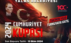 Talas'ta Cumhuriyet Kupası heyecanı yaşanacak