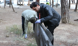 Gönüllülerden çevre temizliği kıvılcımı