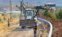 Malatya Doğanşehir'e 2 bin 500 metre içme suyu hattı