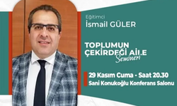 İnegöl’de “Toplumun Çekirdeği Aile” konulu seminer