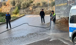 Bursa Gemlik temizliğe dikkat ediyor