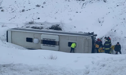 Erzincan'da otobüs faciası