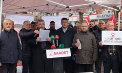 Saadet Partisi Bursa'dan 'Asgari ücret' tepkisi!