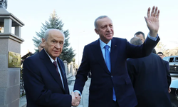 Cumhurbaşkanı Erdoğan Bahçeli ile buluştu