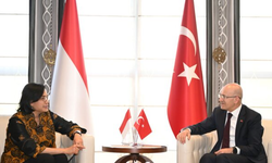 Bakan Şimşek, Endonezyalı mevkidaşıyla bir araya geldi