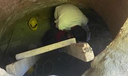 Rüyasında define gördü, oğluyla 12 metrelik tünel kazdı