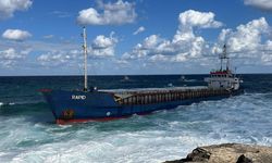 Kocaeli'de kuru yük gemisi karaya oturdu