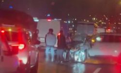 TEM Otoyolu'nda 17 araç birbirine girdi