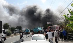 Trabzon'da alışveriş merkezinde yangın