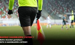 Bahisçi 152 hakemin listesi.!
