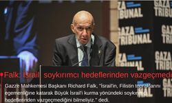 Falk: İsrail, soykırımcı hedeflerinden vazgeçmedi