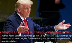 Virginia Üniversitesi, Trump yönetimiyle anlaştı