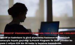 "İş Pozitif" programıyla 1,63 milyon kadın işe yerleşti