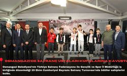 Osmangazi’de satranç ustaları kupalarına kavuştu