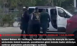 Kadın sürücüye saldıran "trafik zorbası" yakalandı