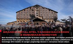 Grand Kartal Otel yangını davasının 3. duruşması sürüyor
